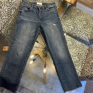 Evereve high rise button fly Jean. Size 29